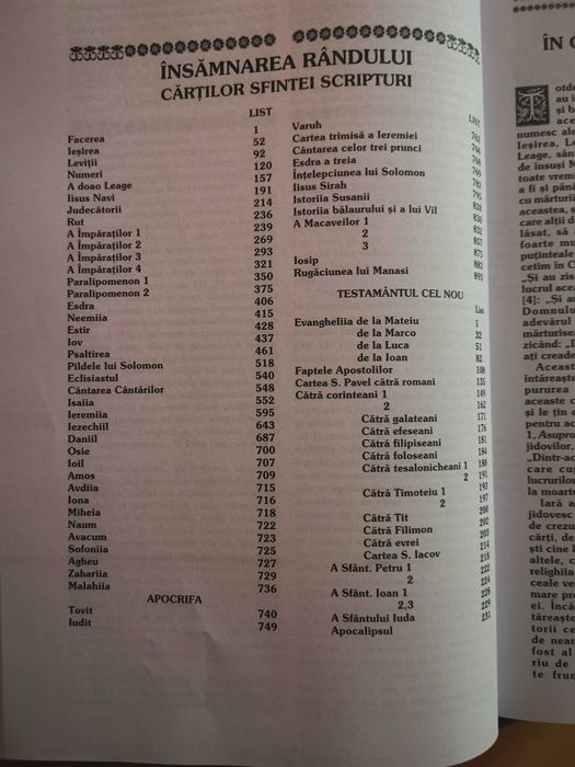 Biblia traducere originală din 1795