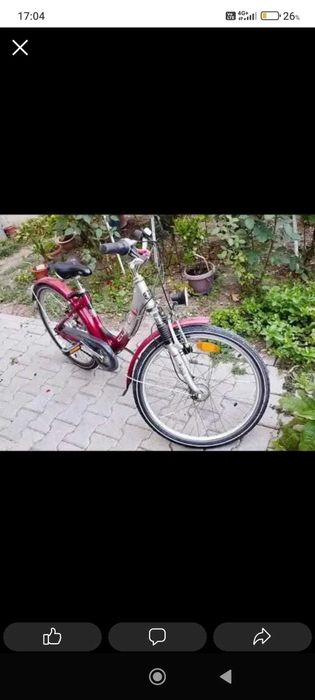 Biciclete mărimi 24,26,28 în stare de Funcționare.pret 500 lei buc