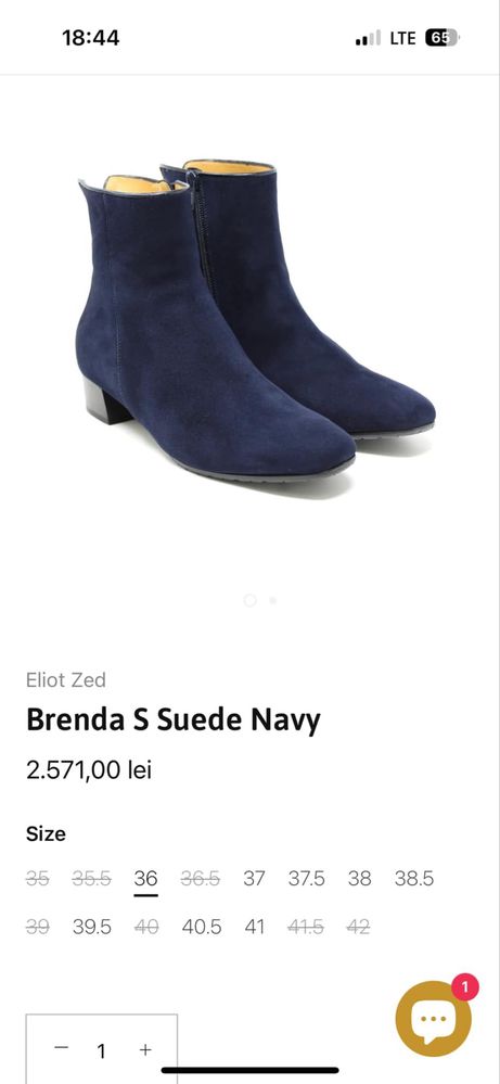 Pantofi si ghete de damă noi, eliot zed , piele int/ext pana si talpa