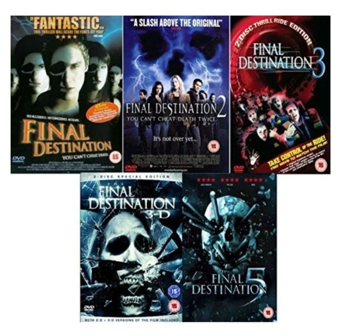 Filme Destinatia Finala / Final Destination Dvd BoxSet 1-5 Originale