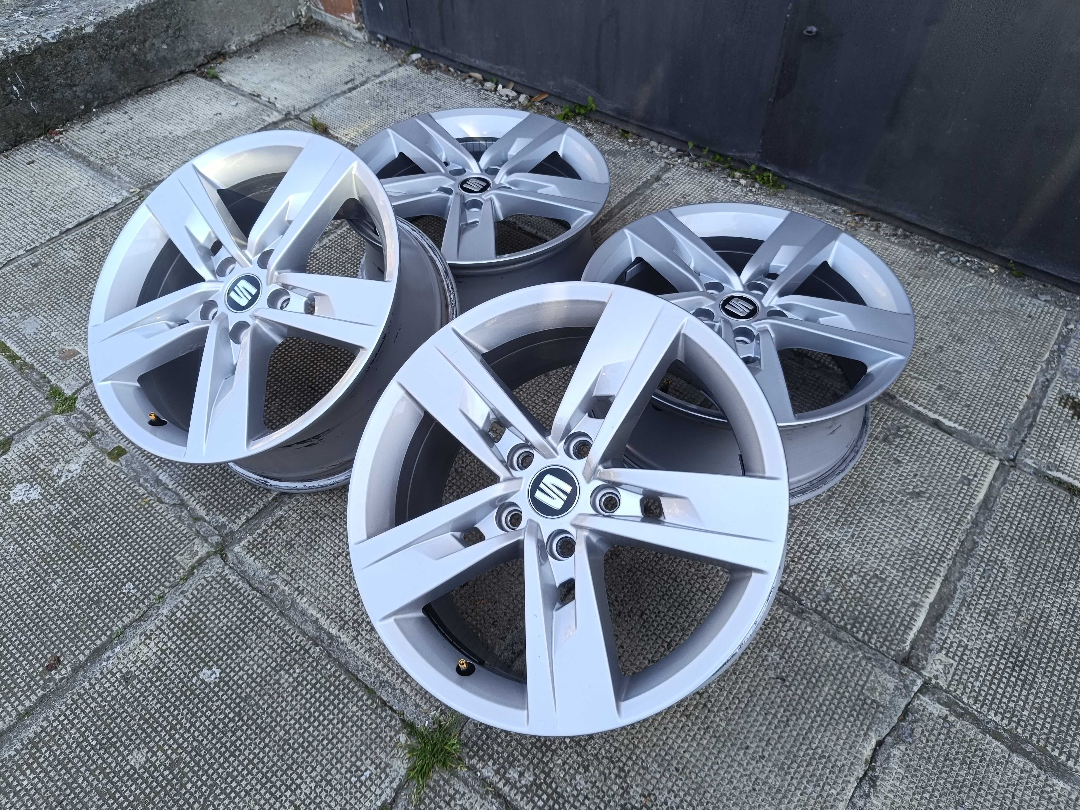 ОРИГИНАЛНИ джанти 17 ' цола 5х112 Сеат / SEAT VW AUDI 57,1 5x112