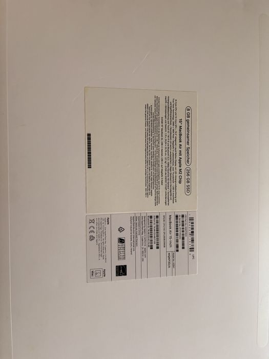 Macbook air 15’ 2023