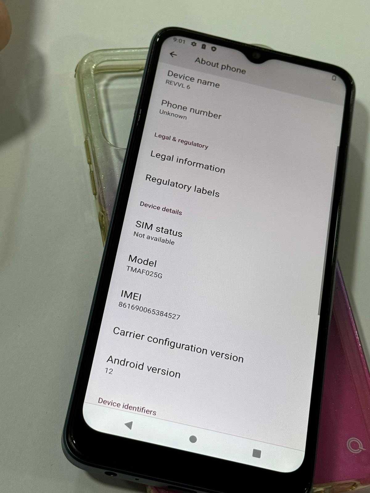 Продавам T-Mobile REVVL 6
