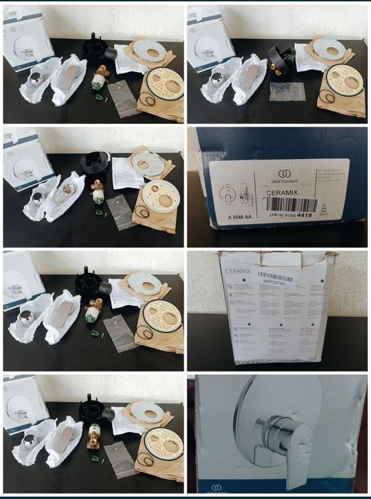 baterie de dus cada baie morado ceramix ideal standard crom termostat