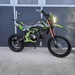 KXD 125cc hurricane Green Motocicleta Motocross Cross