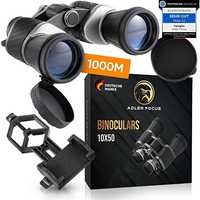 Binoclu Adlerer Focus 10 x 50 pentru adulti 22 mm HD BAK4+FMC Field