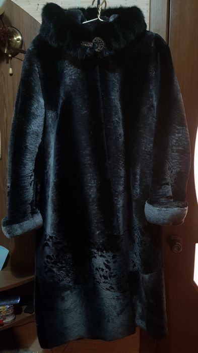 Шуба мутон. Новая