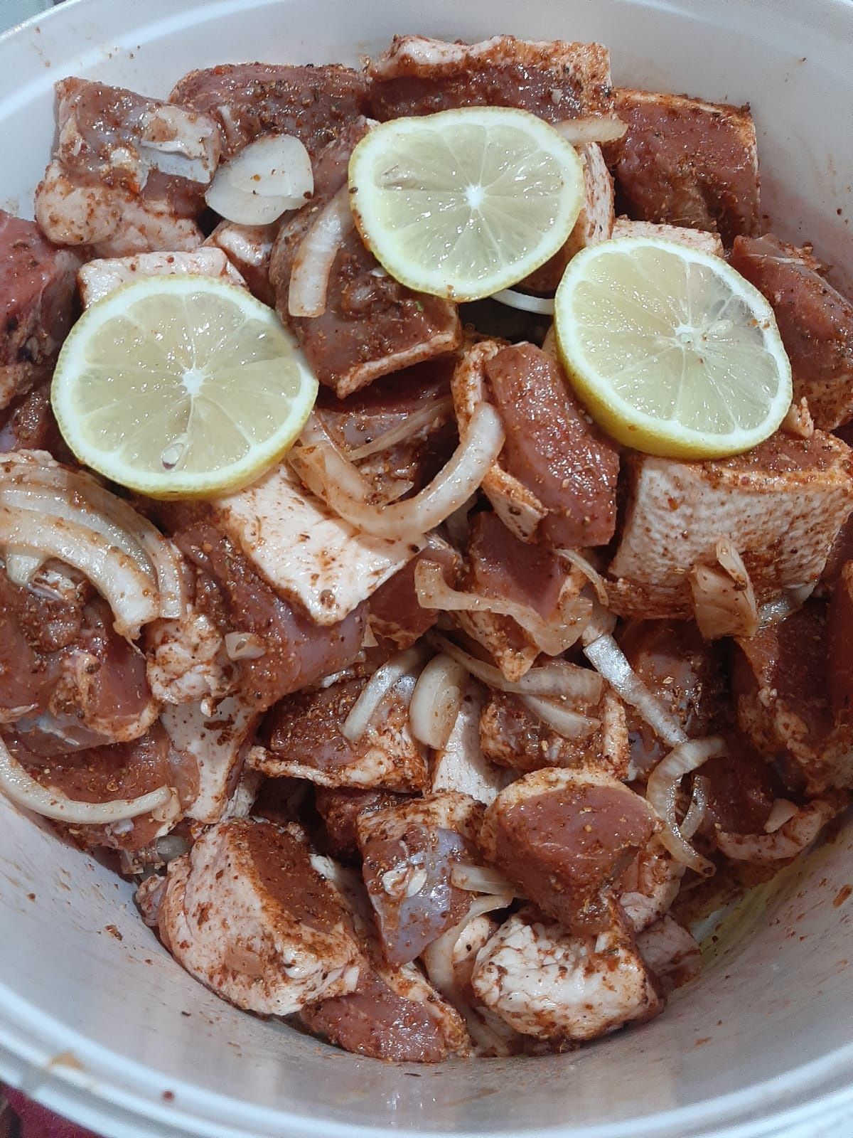 Маринованный шашлык
