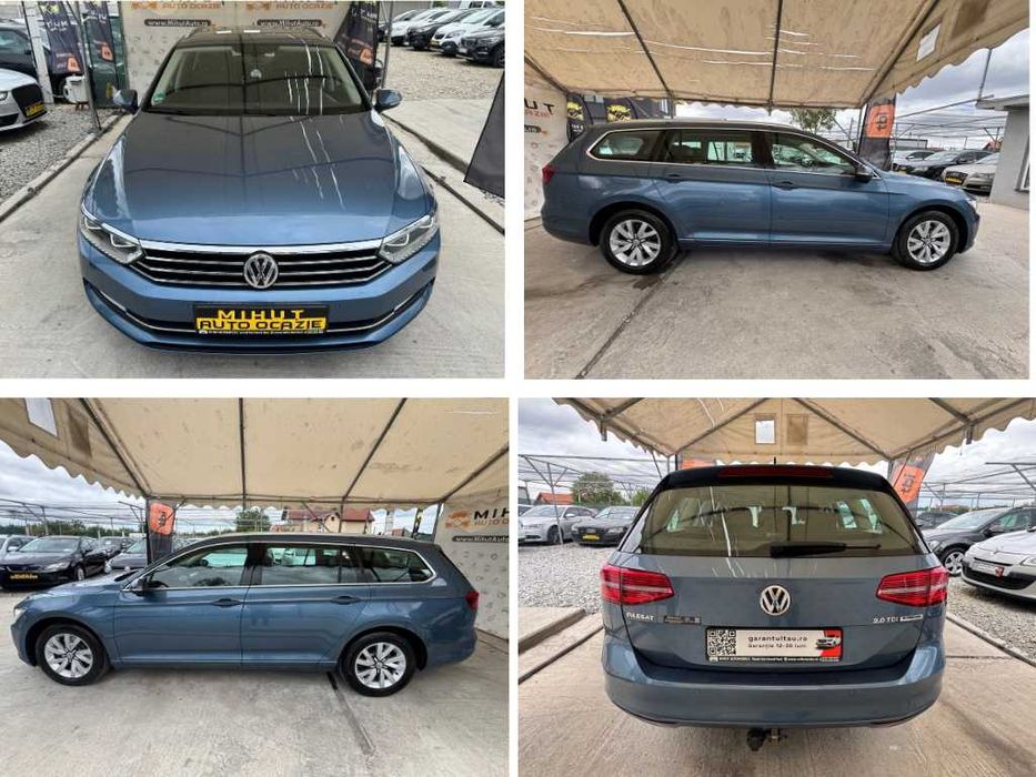 VW Passat B8 | 2.0 Diesel (150 CP) Euro 6 | Garantie | Rate