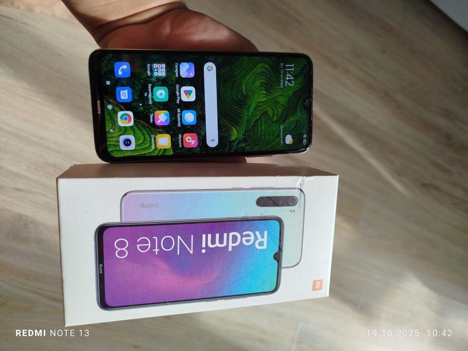 Redmi note8 в хорошем состоянии
