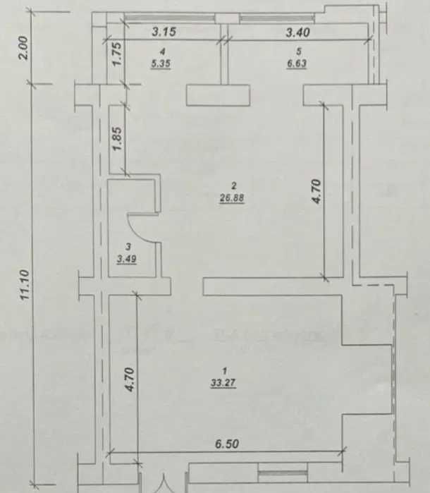 Сдаётся нежилое помещение в престижной локации — м. Ойбек, 1 линия
