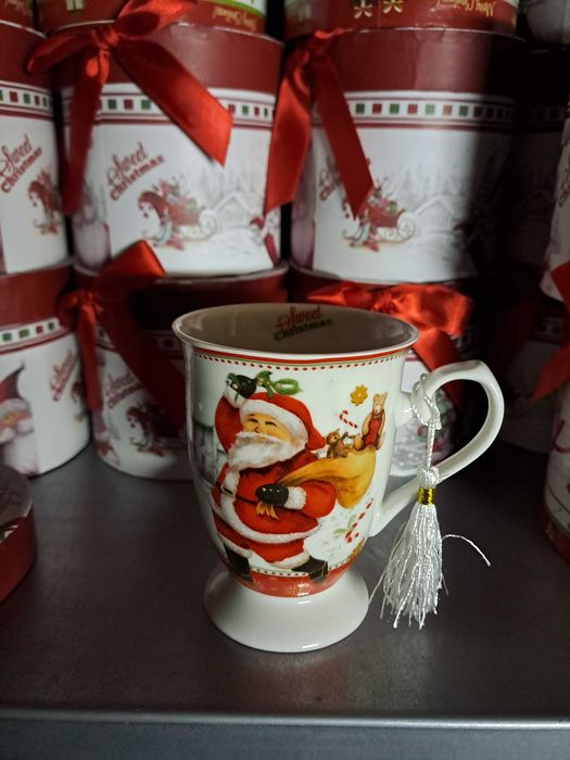 Lot 10 cani Craciun cutie cadou