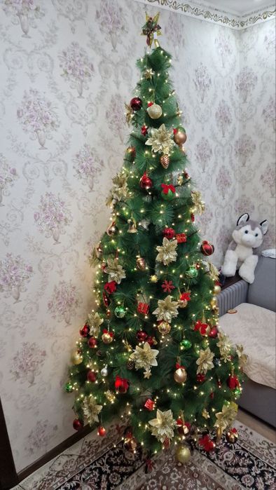 Елка вместе с игрушками