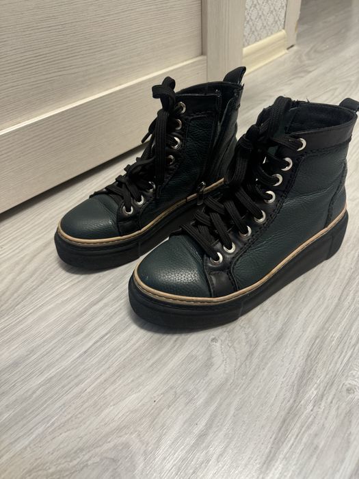 Baver ботинки кожа