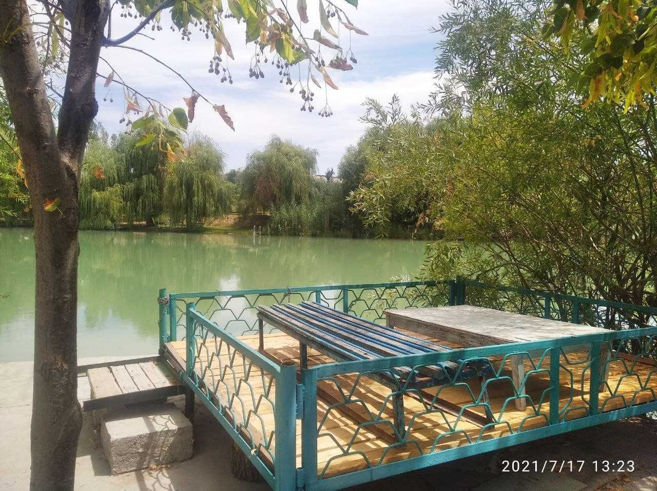 Сдам в аренду котедж в  пойме реки Бозсу  в пригороде Ташкента