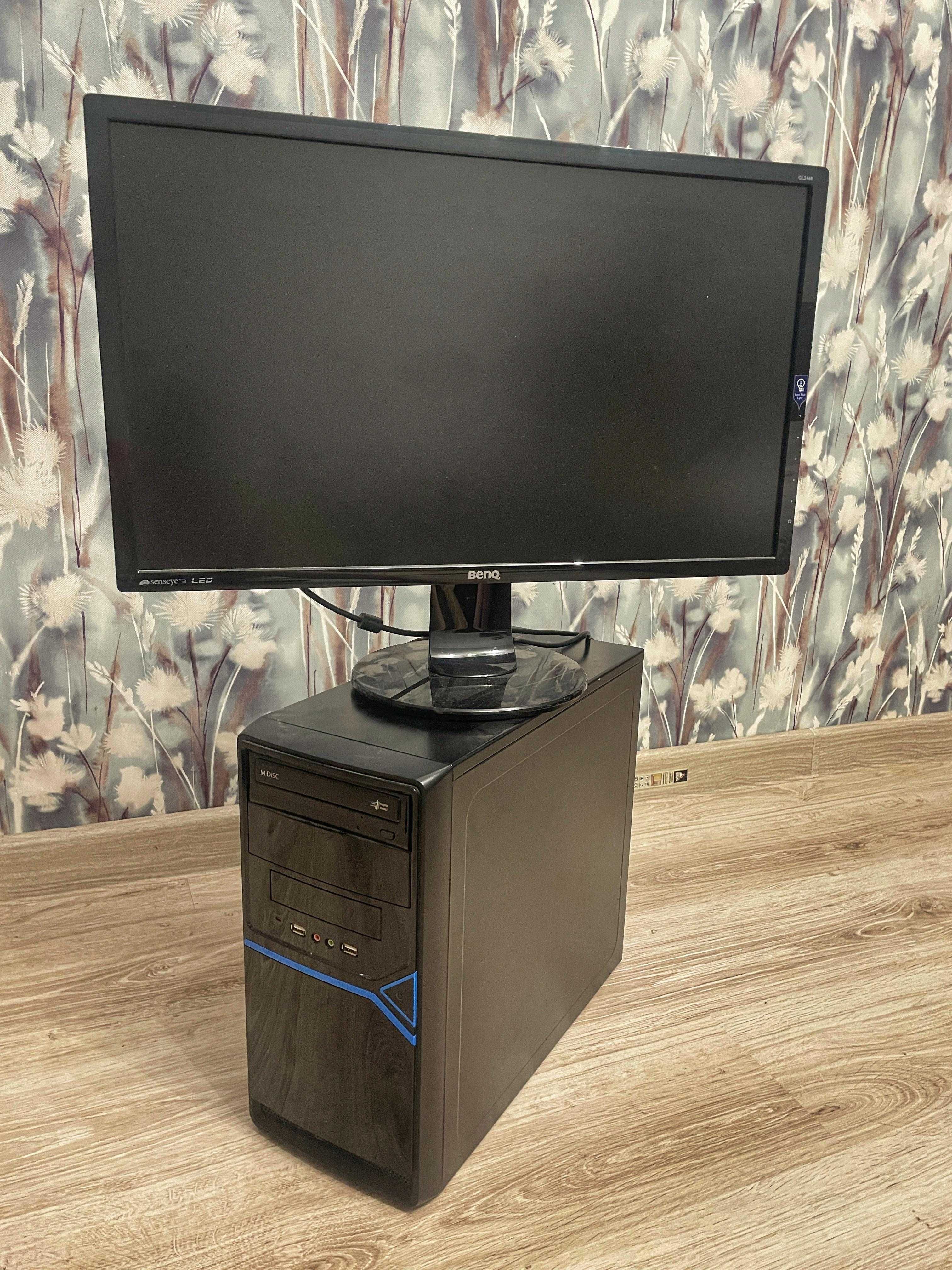 ПК + Монитор BenQ | i5 / 4ГБ / 512ГБ | Windows + Office