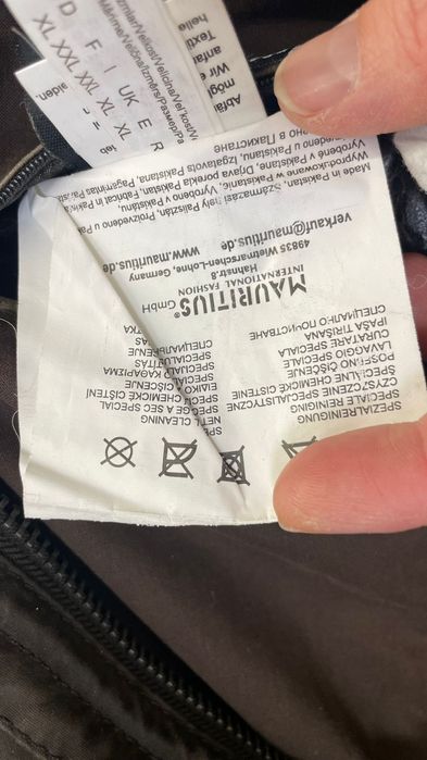 Vand geaca Gipsy Mauritius partial piele