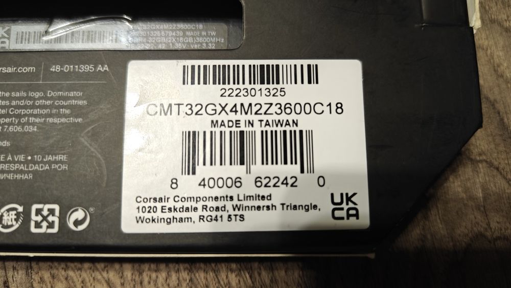 DDR4 Corsair Dominator Platinum RGB