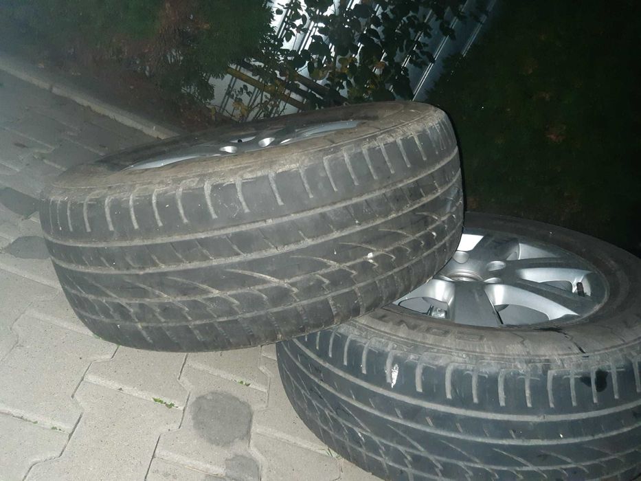 Genti + cauciucuri vara touareg/genti passat