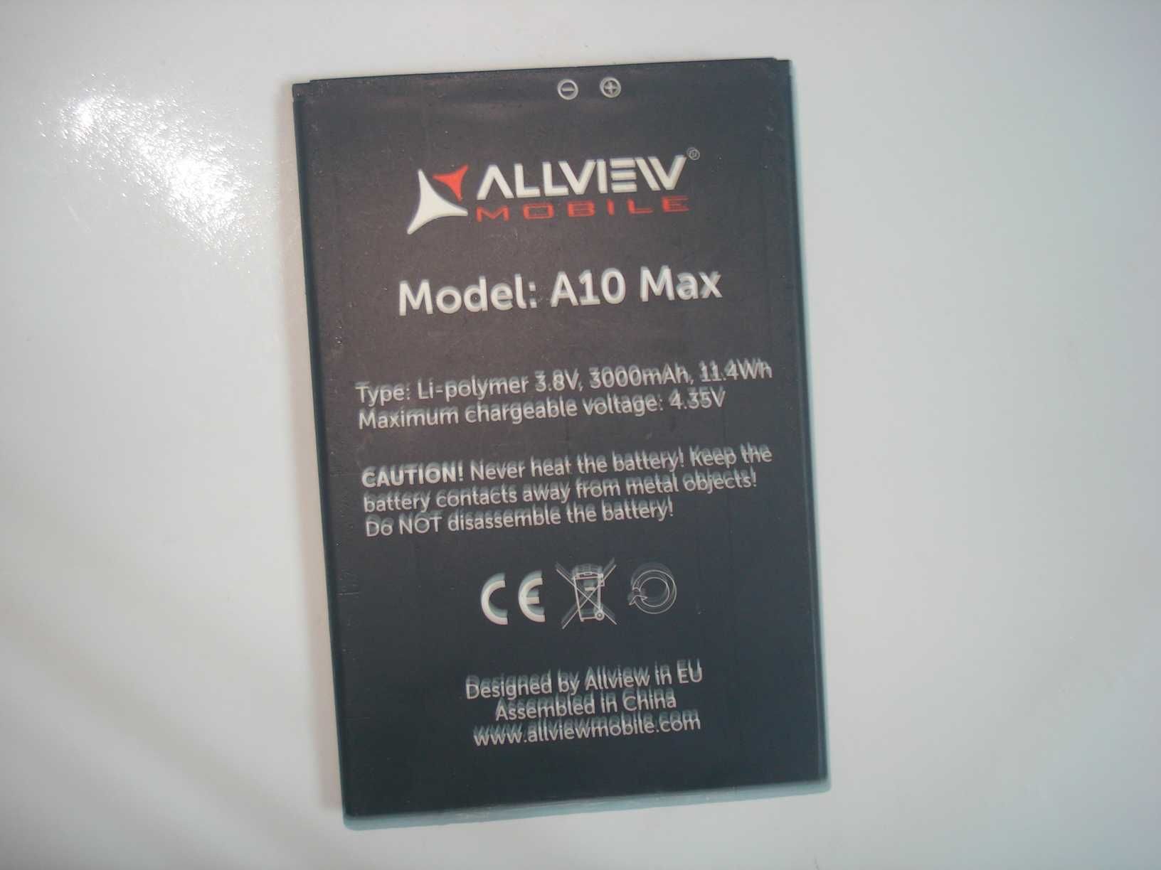 2 Baterii Acumulator Sursa Telefon ALLVIEW Model A 10 Max. si WIKO