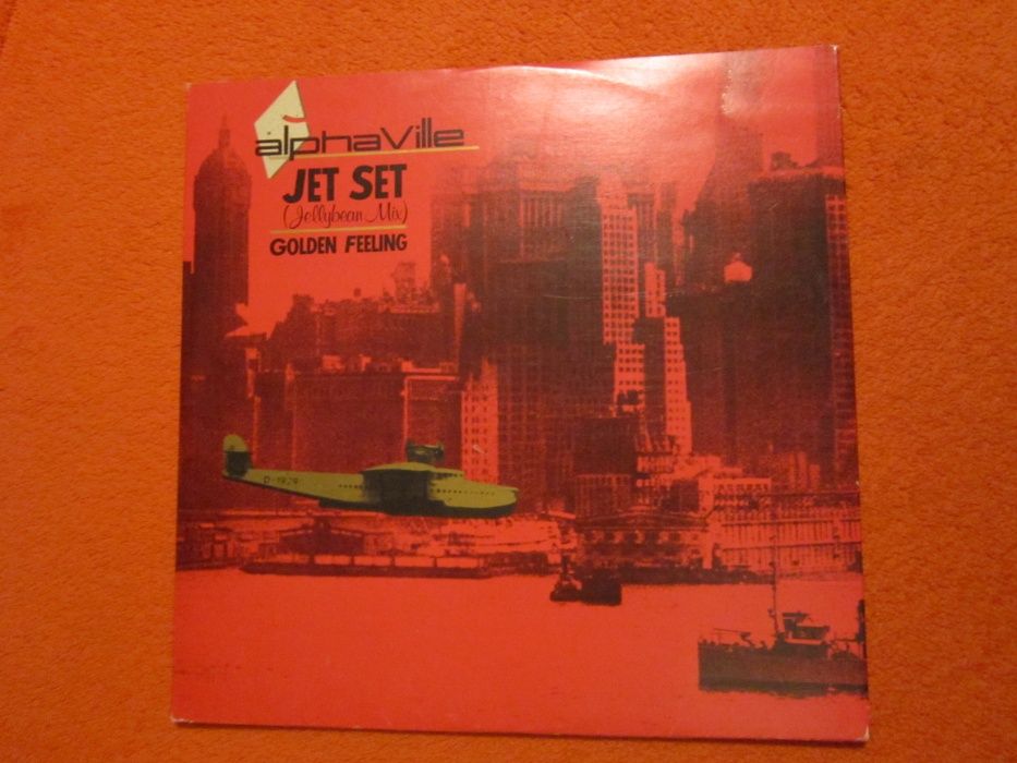 vinil rar Alphaville Jet Set & Fools (Promo)made Germany