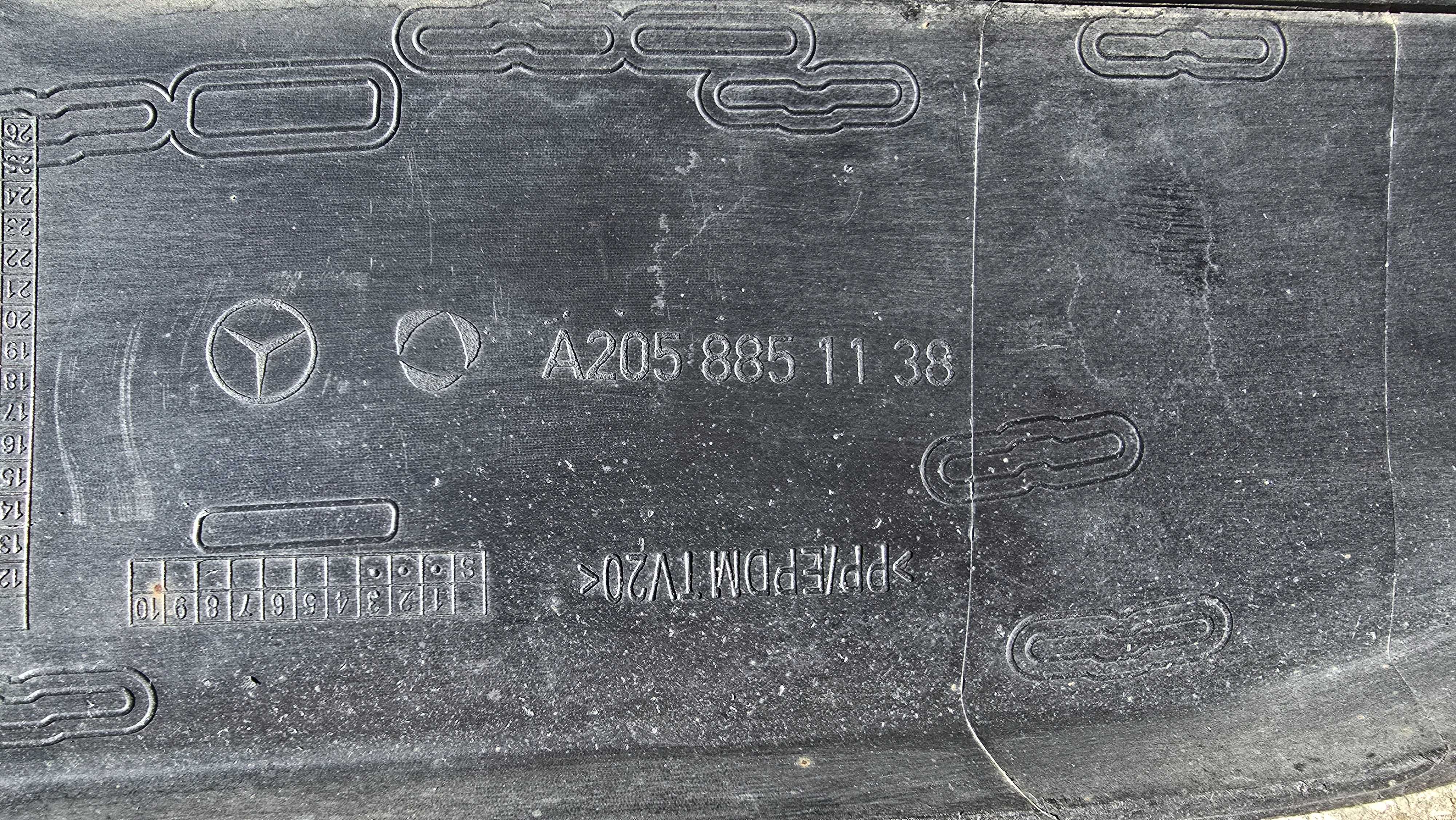 Дифузьор на задна броня за Мерцедес C класа w205
