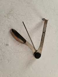 Butucel pipa Solingen Pipe Tamper, Vintage Pipe Tool, Metal Tamper,
