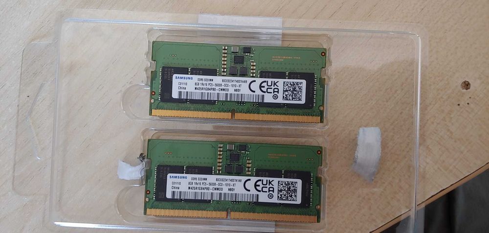 Memorie RAM Samsung DDR5, tip SODIMM, pentru laptop