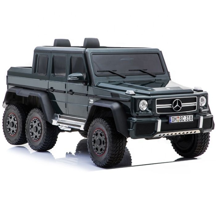 Masina electrica Mercedes G63 6x6 Premium cu 4 motoare #Negru