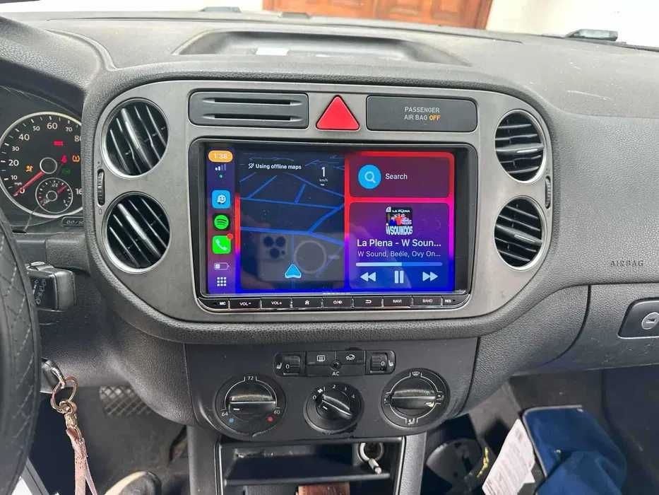 Navigatie 2GB VW Amarok Caddy Jetta Eos Scirocco Sharan Golf Carplay