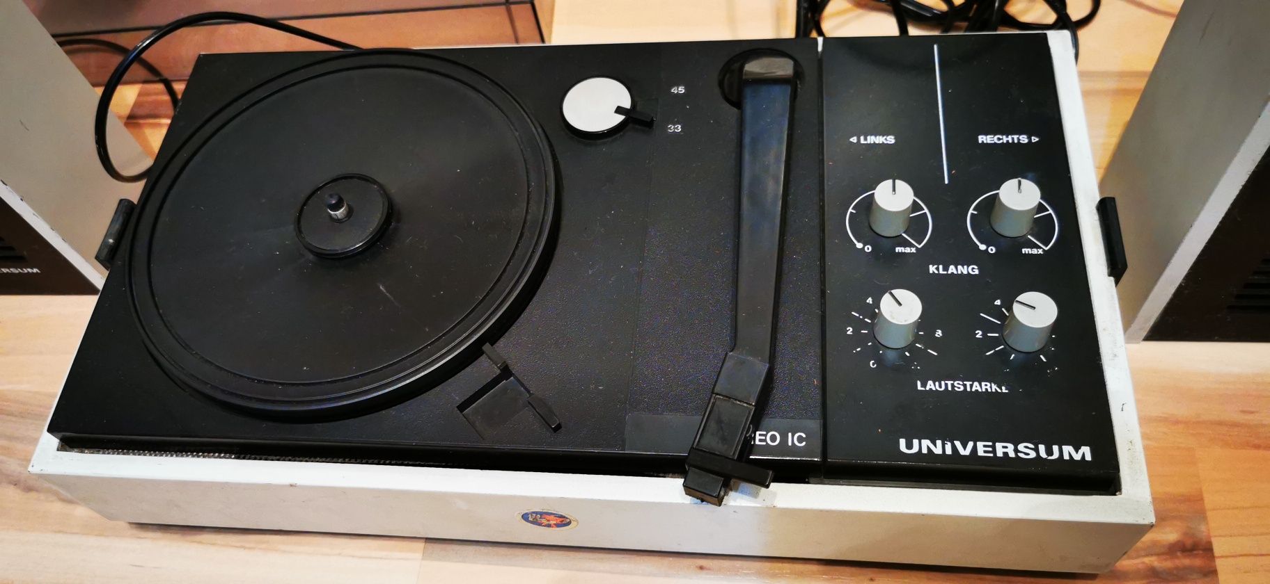 Pick up Universum IC Stereo  retro vintage de colecție anii 70 pick-u