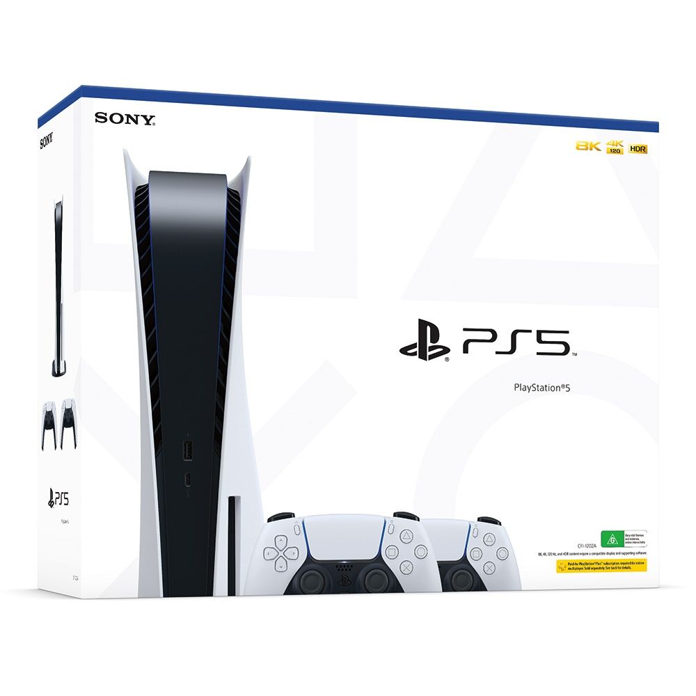 Playstation 5 с два джойстика