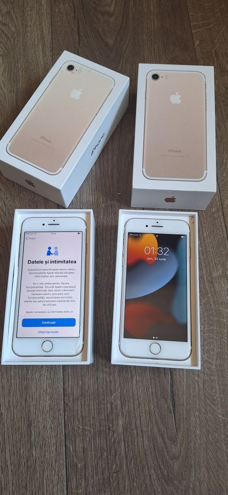Pachet doua iPhone 7 Gold