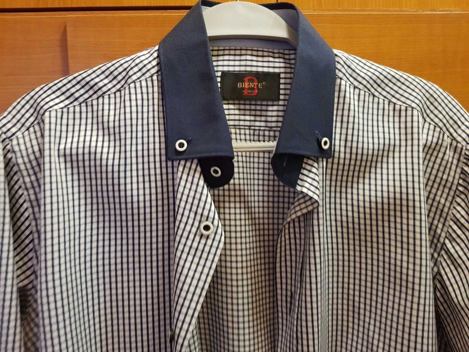 cămașă bărbătească Biente slim fit, mărimea S