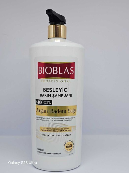 Bioblas Шампоан с Арган и Бадемово масло – против косопад  1000мл
