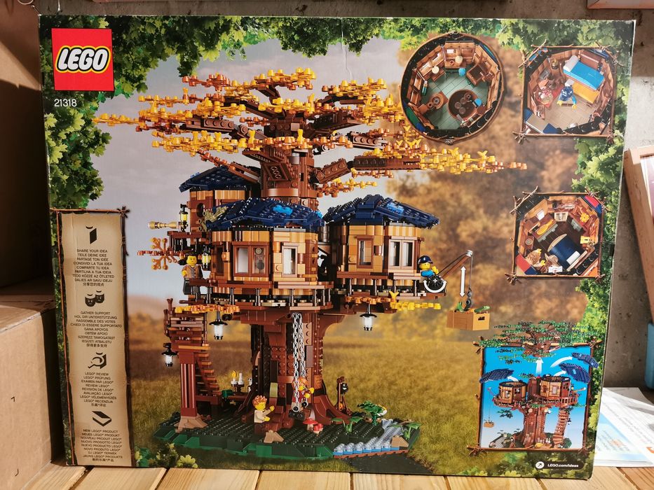 New Лего Идеи Къща на дървото 21318 Lego ideas tree house