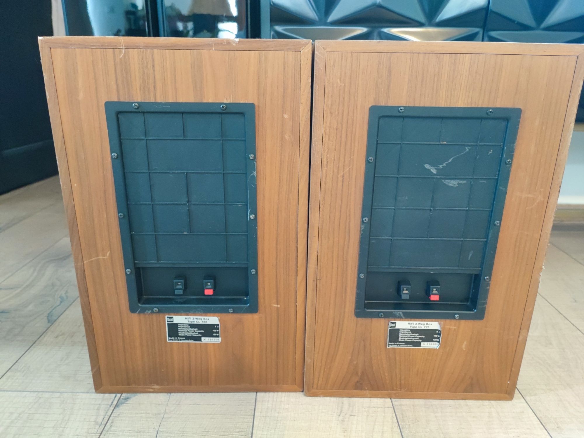 Boxe Dual CL 722 3 cai putere 120W x 2 impedanta 8 ohmi