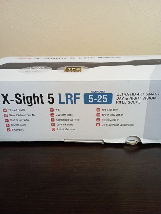 ATN X-sight 5 LRF 5-25
