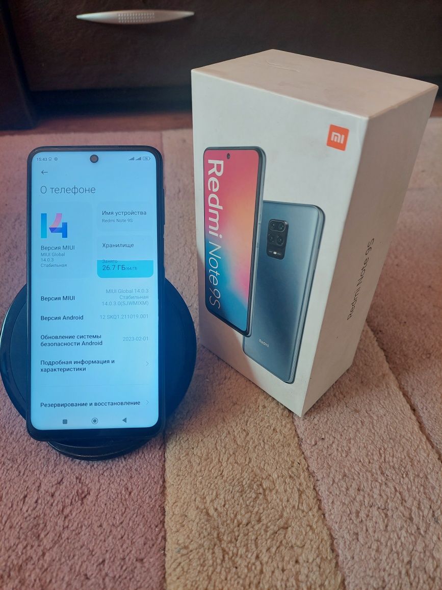 Редми ноут 9s 128гб Xiaomi