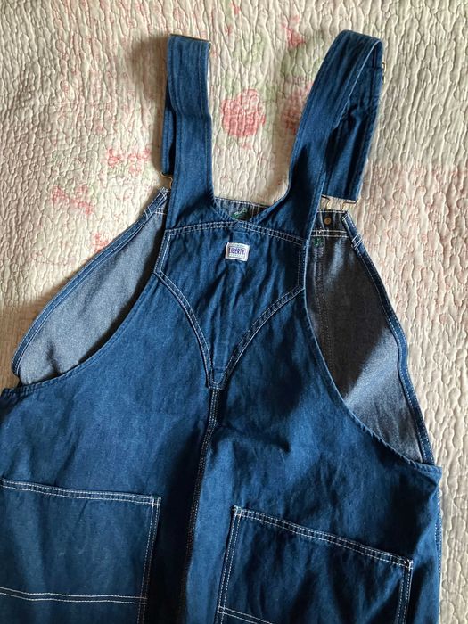 Мъжки гащеризон Liberty Stonewashed Denim Bib