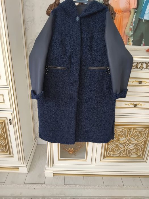 Пальто Тедди с капюшоном