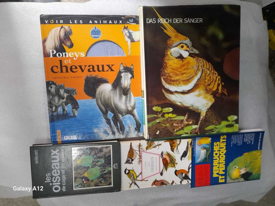 Enciclopedii despre animale de casa si salbatice, limba franceza