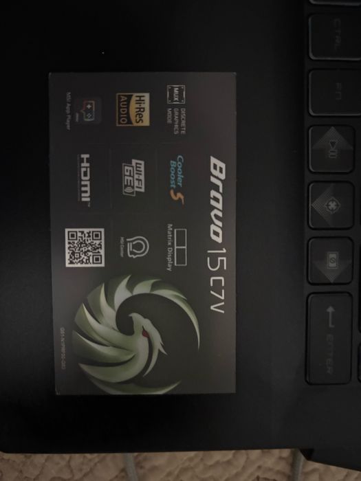 Laptop Gaming MSI Bravo 15C7V Ryzen 7 7735HS RTX 4060 8GB 16GB ram