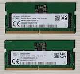 Vand/Schimb Memorie RAM laptop  2x8GB DDR5 4800MHz