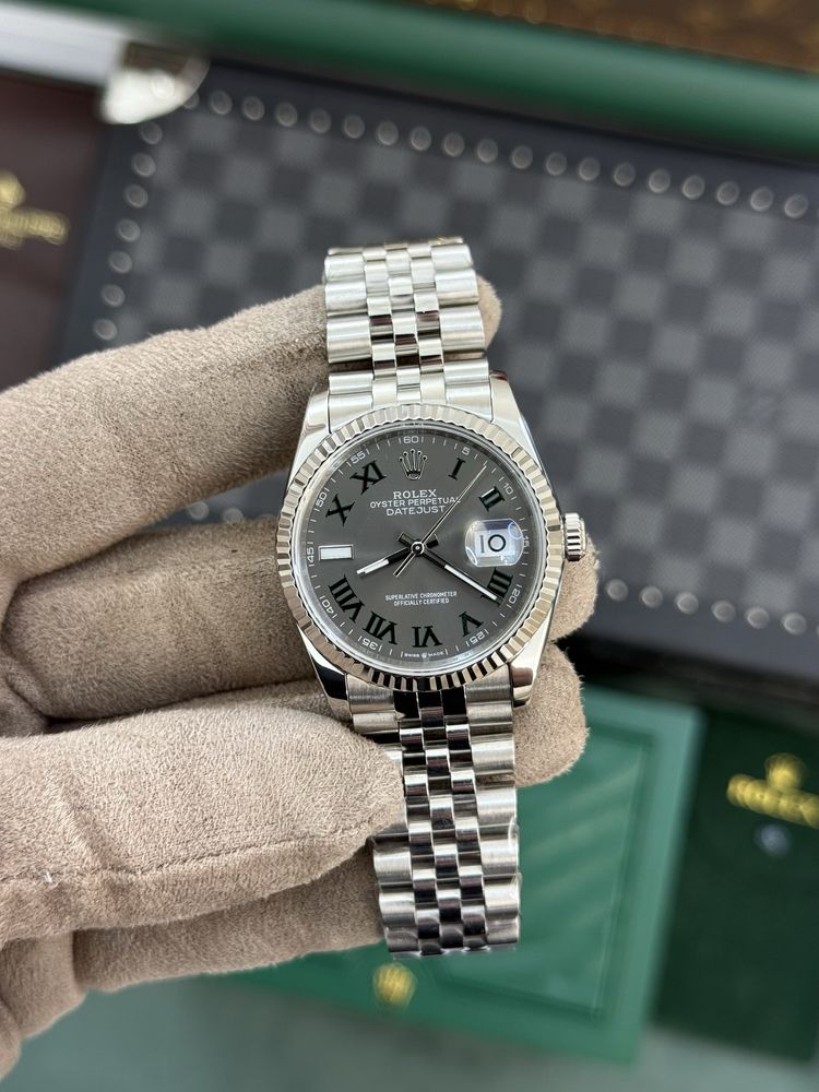 Rolex Date-Just 36 Wimbledon
