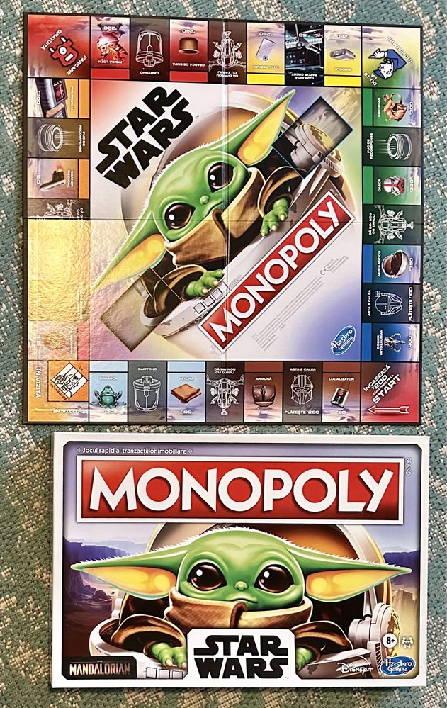 Jocuri - Monopoly Star Wars Baby Yoda si GEOMAG