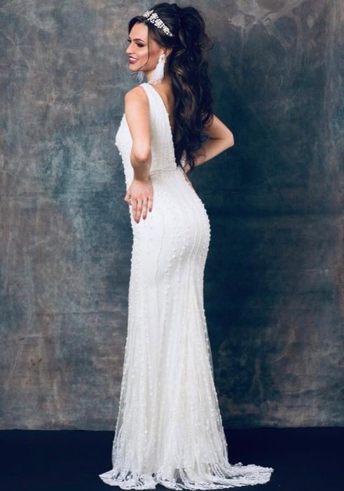 Vand rochie de mireasa tip sirena