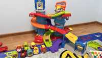 Vtech toot toot drivers police station + 8 masinute