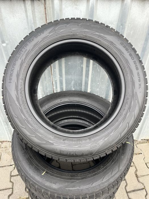 4 anvelope iarna 235/60 R18, Nokian, 6mm profil ramas, DOT 2017