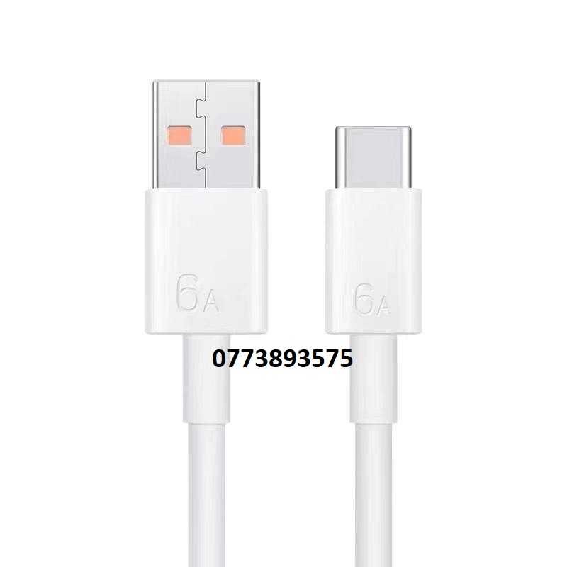 Cablu incarcare 6A / date USB 2.0 - TYPE C tip telefon tableta tip c